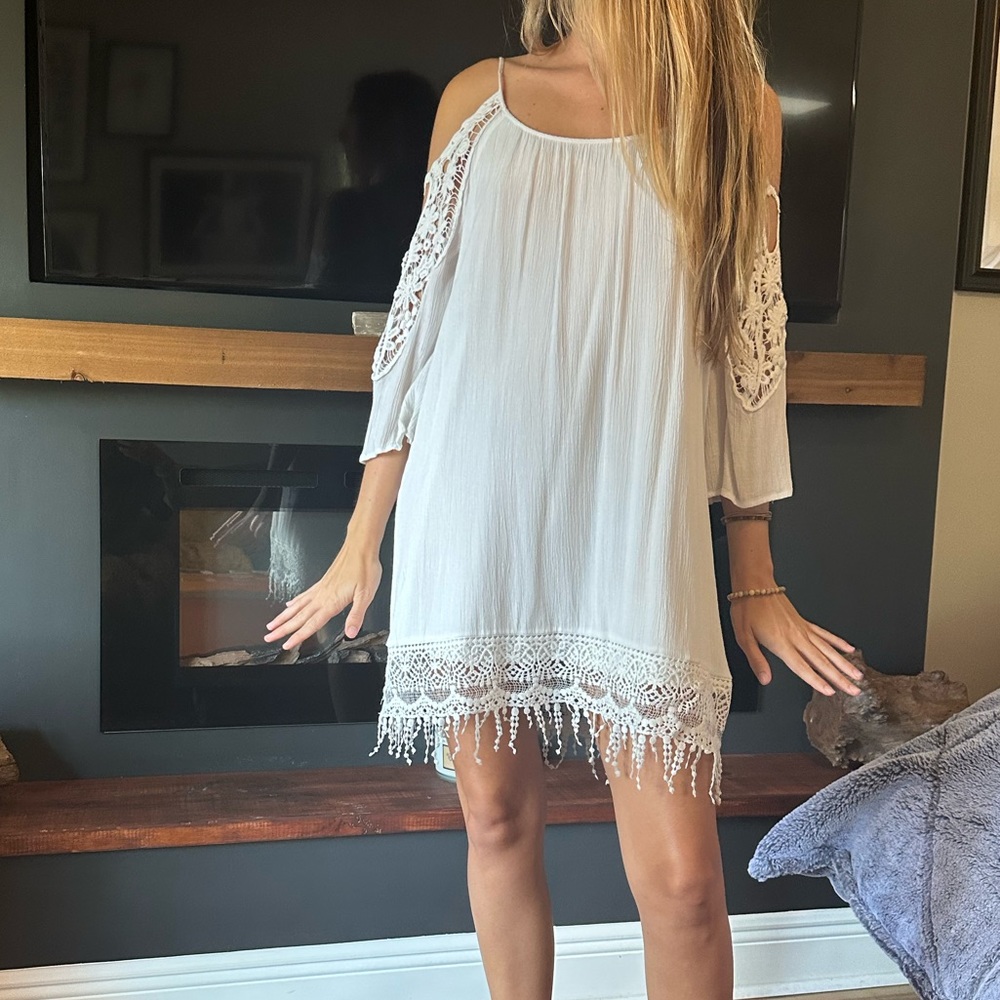 Andree Blue White Dress
